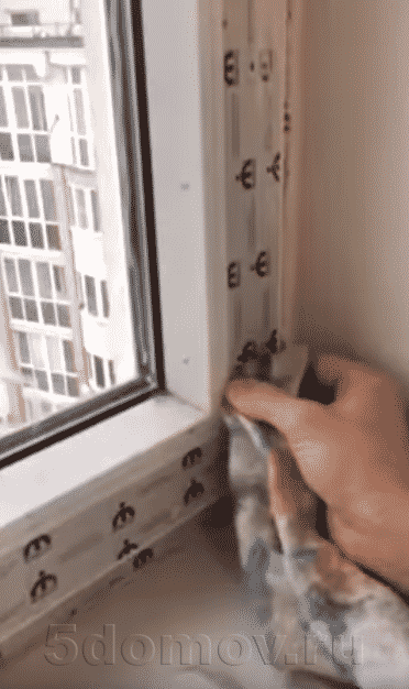 Как снять засохшую пленку с окна 