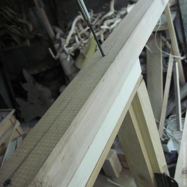 Устройство деревянной перегородки в мастерской или в другом  помещении.  Часть первая., фото № 10