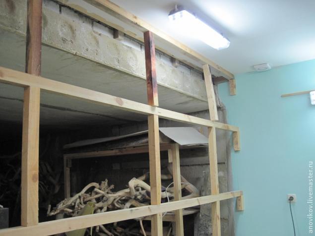 Устройство деревянной перегородки в мастерской или в другом  помещении.  Часть первая., фото № 18