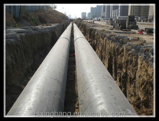 pre insulated underground water pipes for chilled water and hot water supply