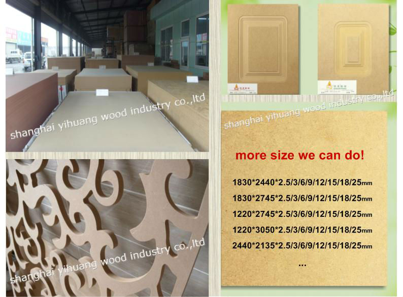 fiberboard sheet for wooden door mdf