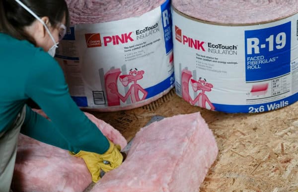 shed fiberglass insulation