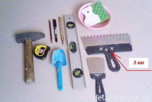 Tools for tile
