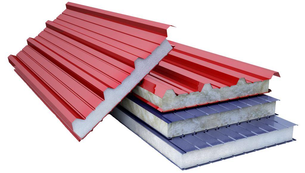 Сендвич панели можно использовать при строительстве крыши и стен