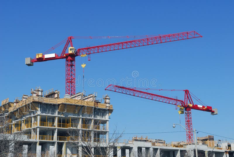 Construction work site royalty free stock image