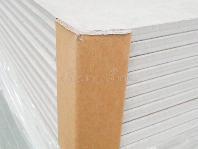 Indoor Factory Warehouse for Fiber Cement Board St. Photo of Indoor Factory Warehouse for Fiber Cement Board Storage stock photos