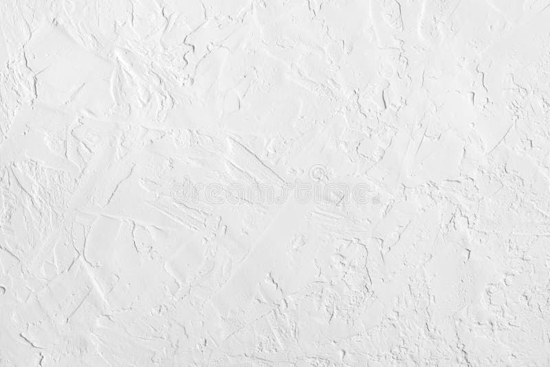 White abstract rough textured wall. Vintage background pattern royalty free stock image