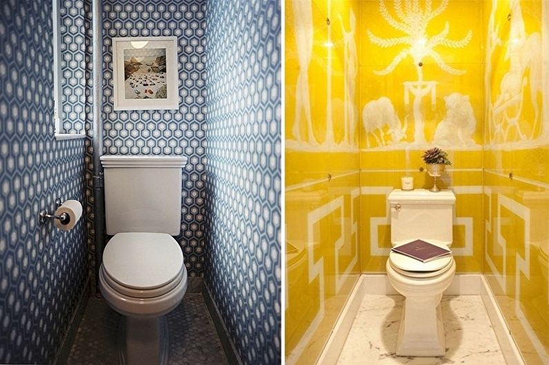 Отделка стен в туалете - Дизайн интерьера туалета