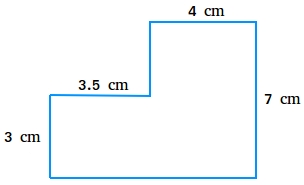 Perimeter of a shape with missing sides