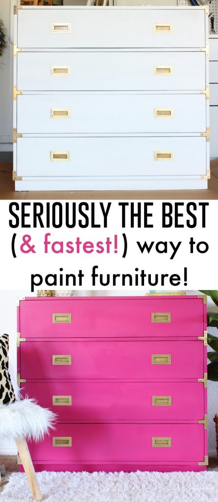 The BEST way to paint furniture... fast!!! - Click for tutorial!