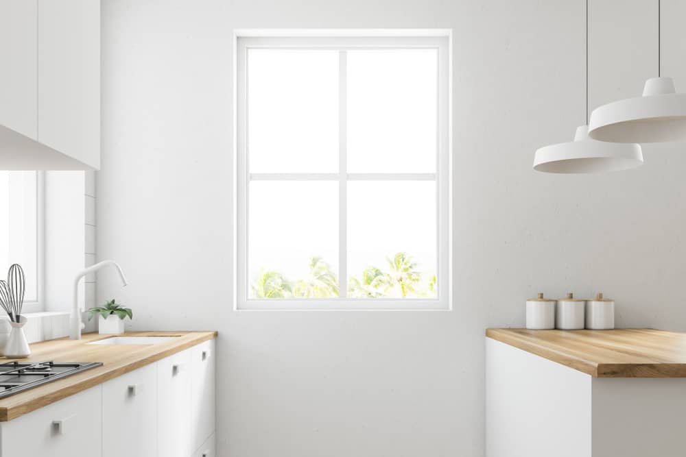 Standard kitchen window size
